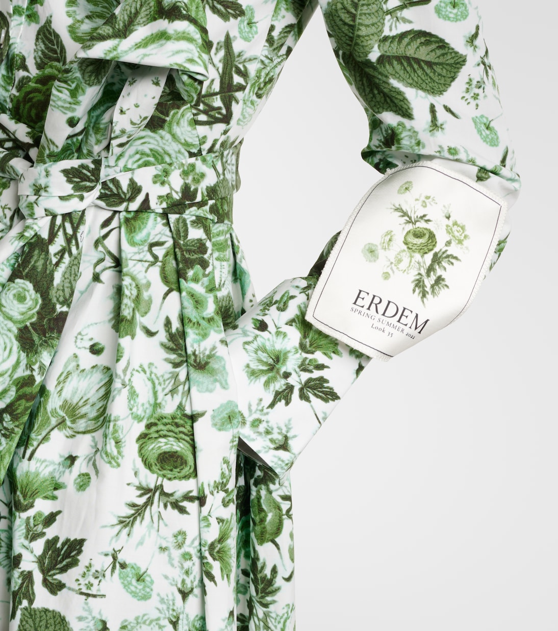 Floral cotton shirt dress | Erdem
