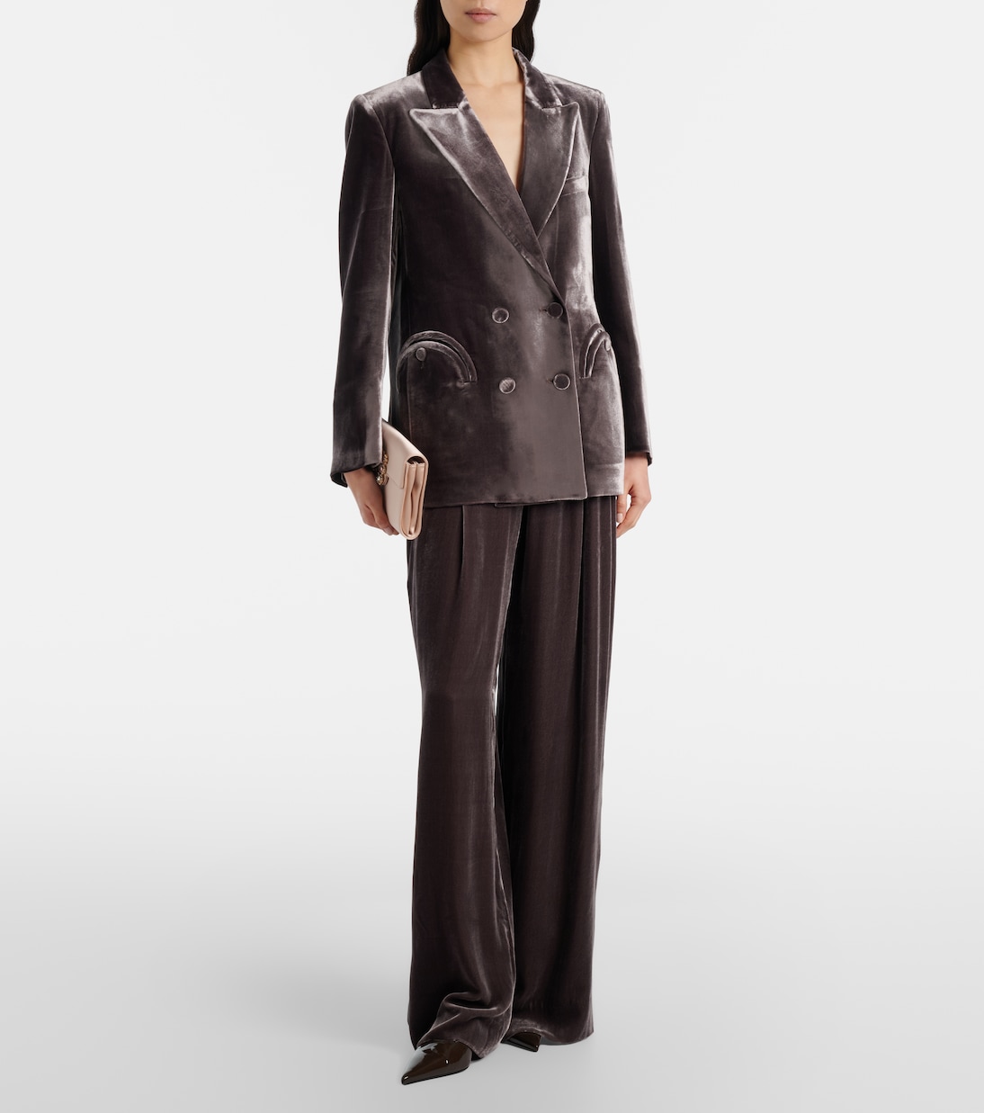 Pantalones anchos Husi de terciopelo | Blazé Milano