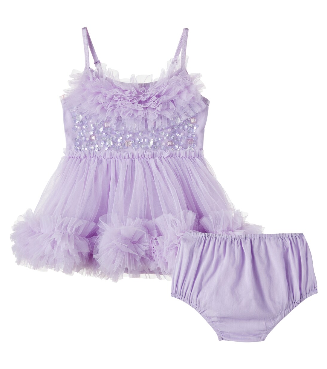 Bebé - set de vestido y braga Celestial Shine | Tutu Du Monde