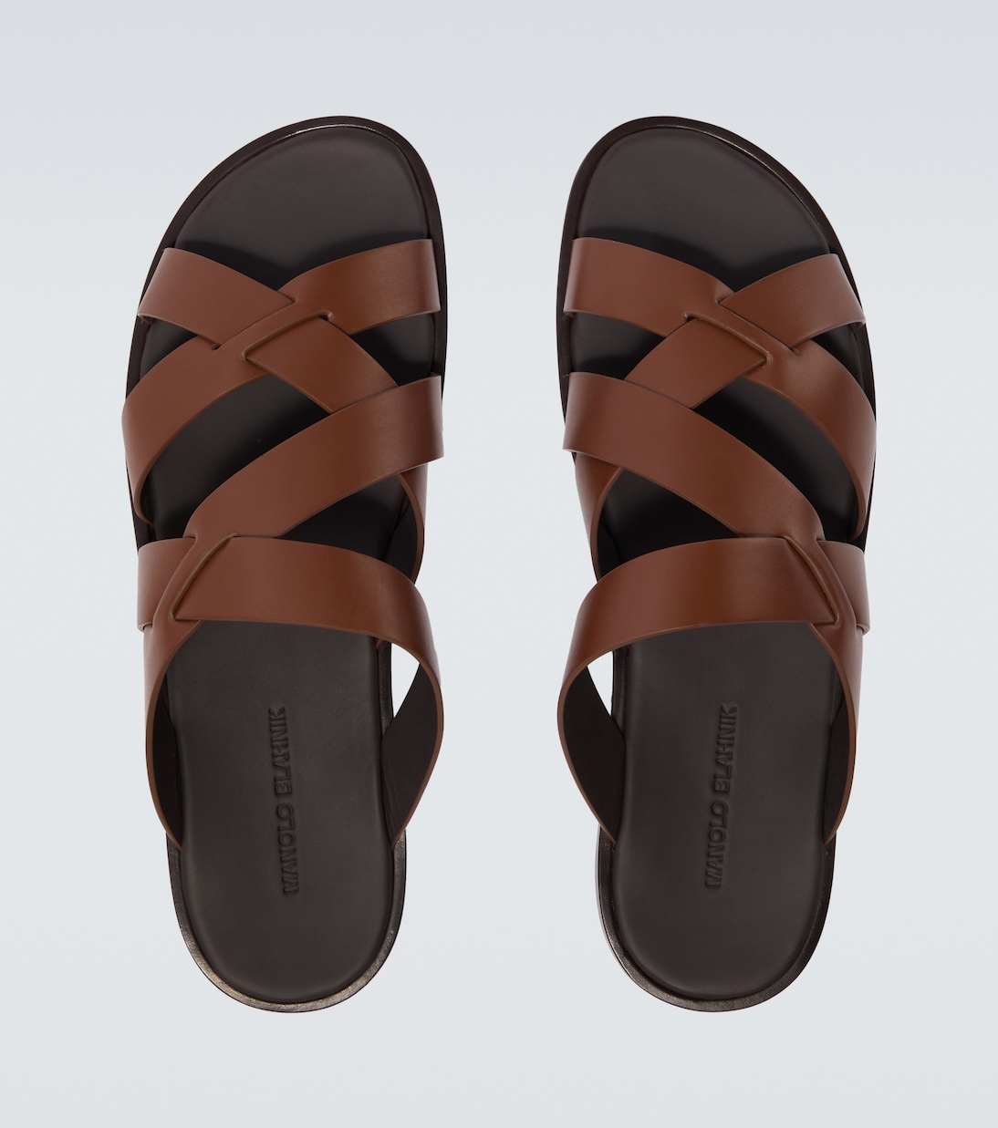 Marvin leather sandals | Manolo Blahnik