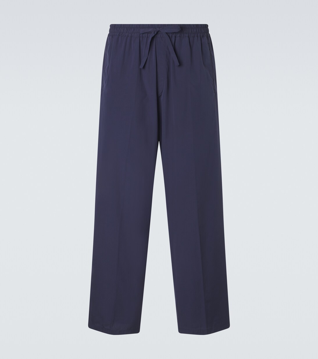 Pantalon droit Julian en coton et soie | Umit Benan