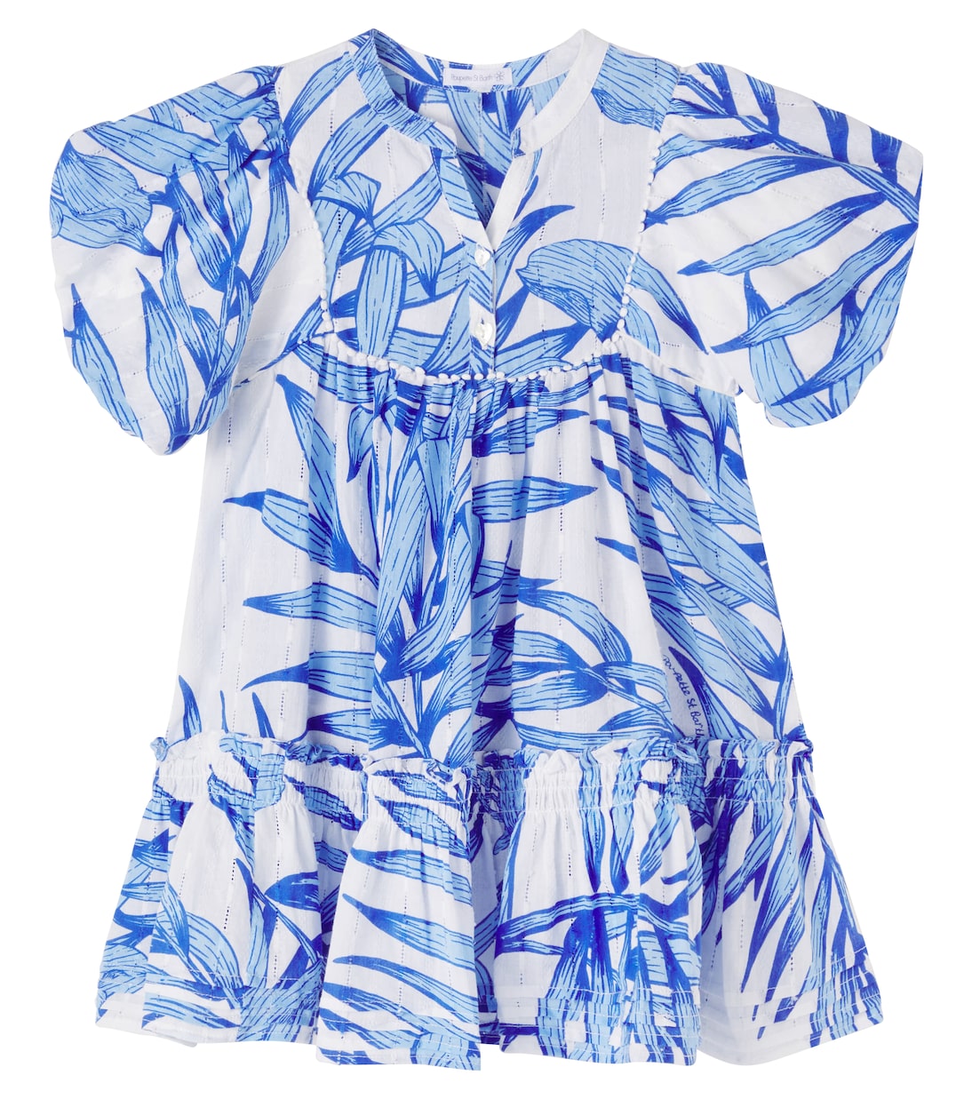 Cruz printed dress | Poupette St Barth Kids