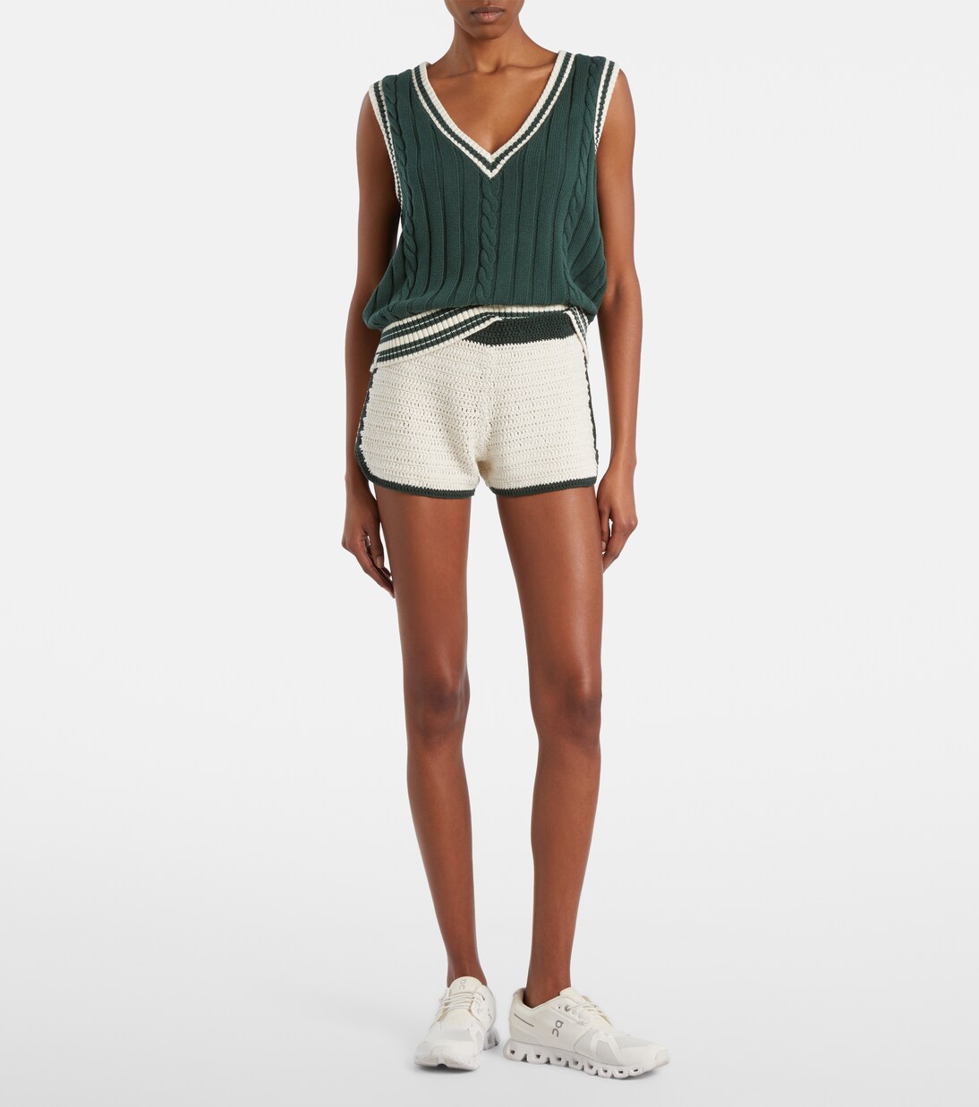 Molokai crochet cotton shorts | The Upside