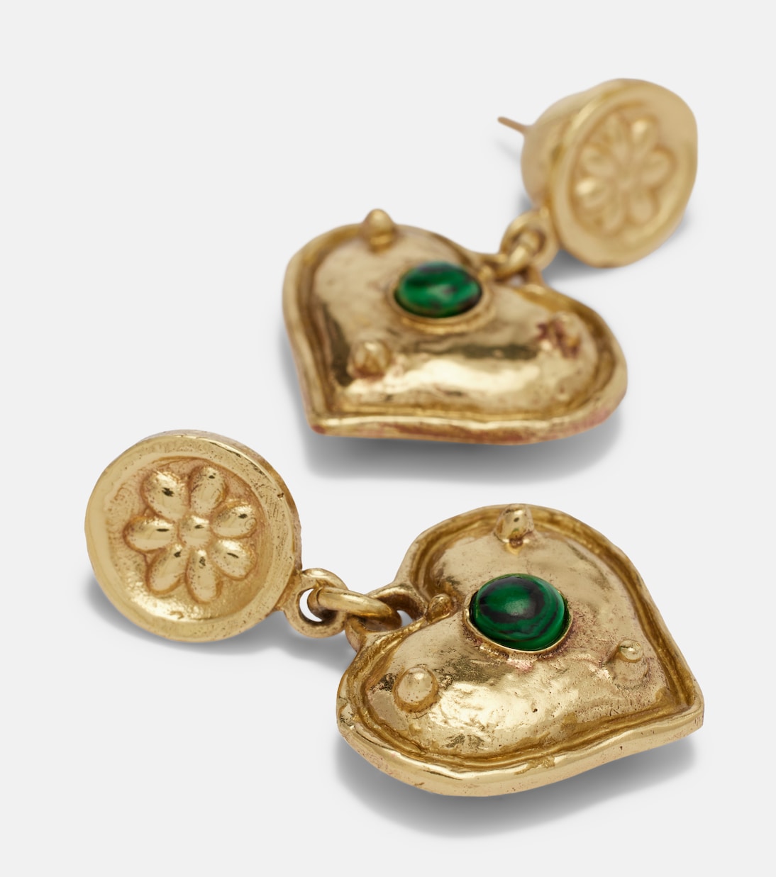 Jem Heart drop earrings | Alémais