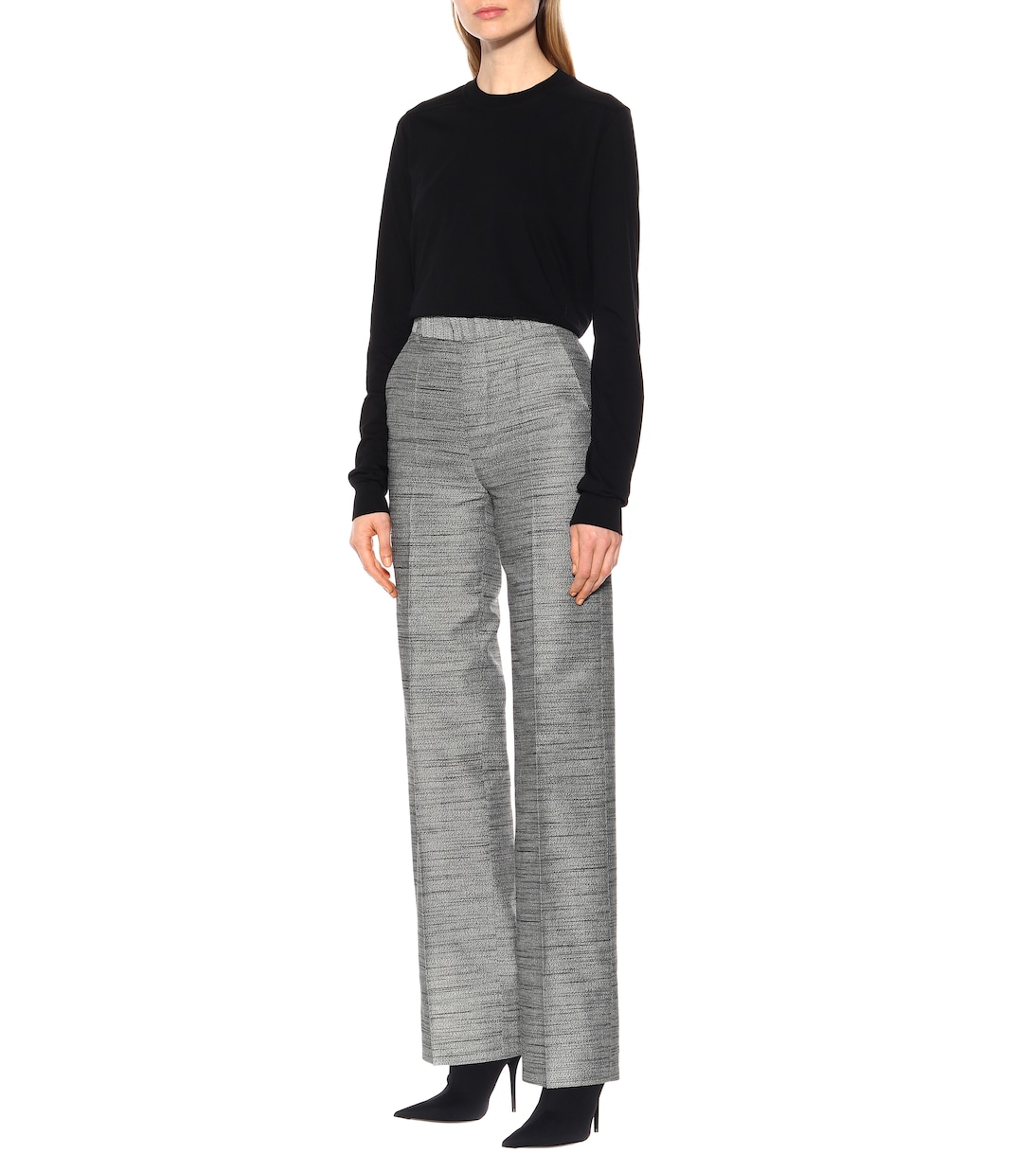 Cotton and silk-blend pants | Rick Owens