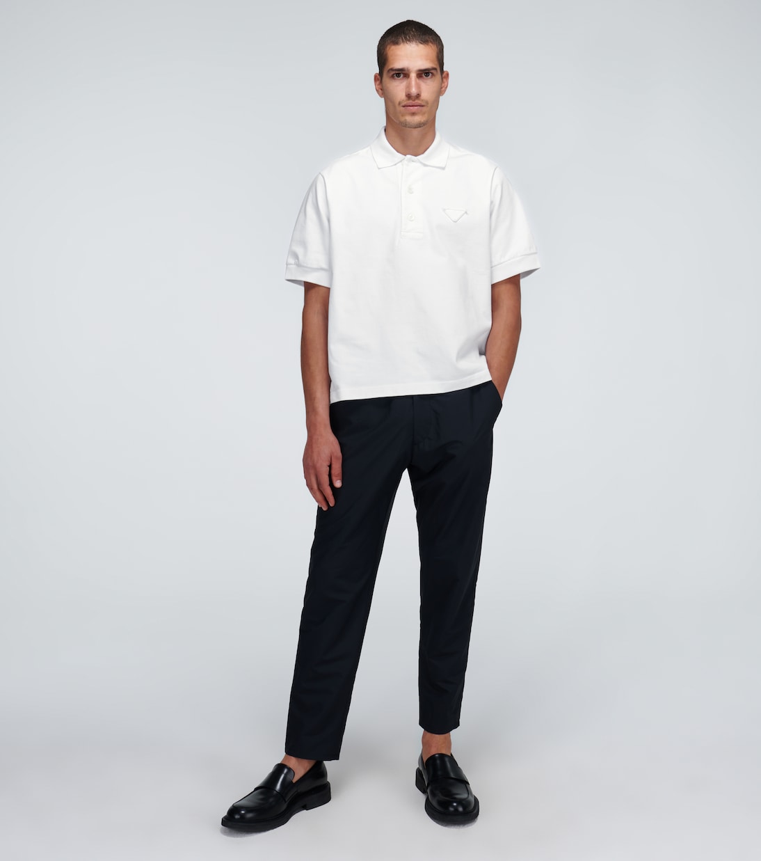 Polohemd aus Baumwolle | Prada