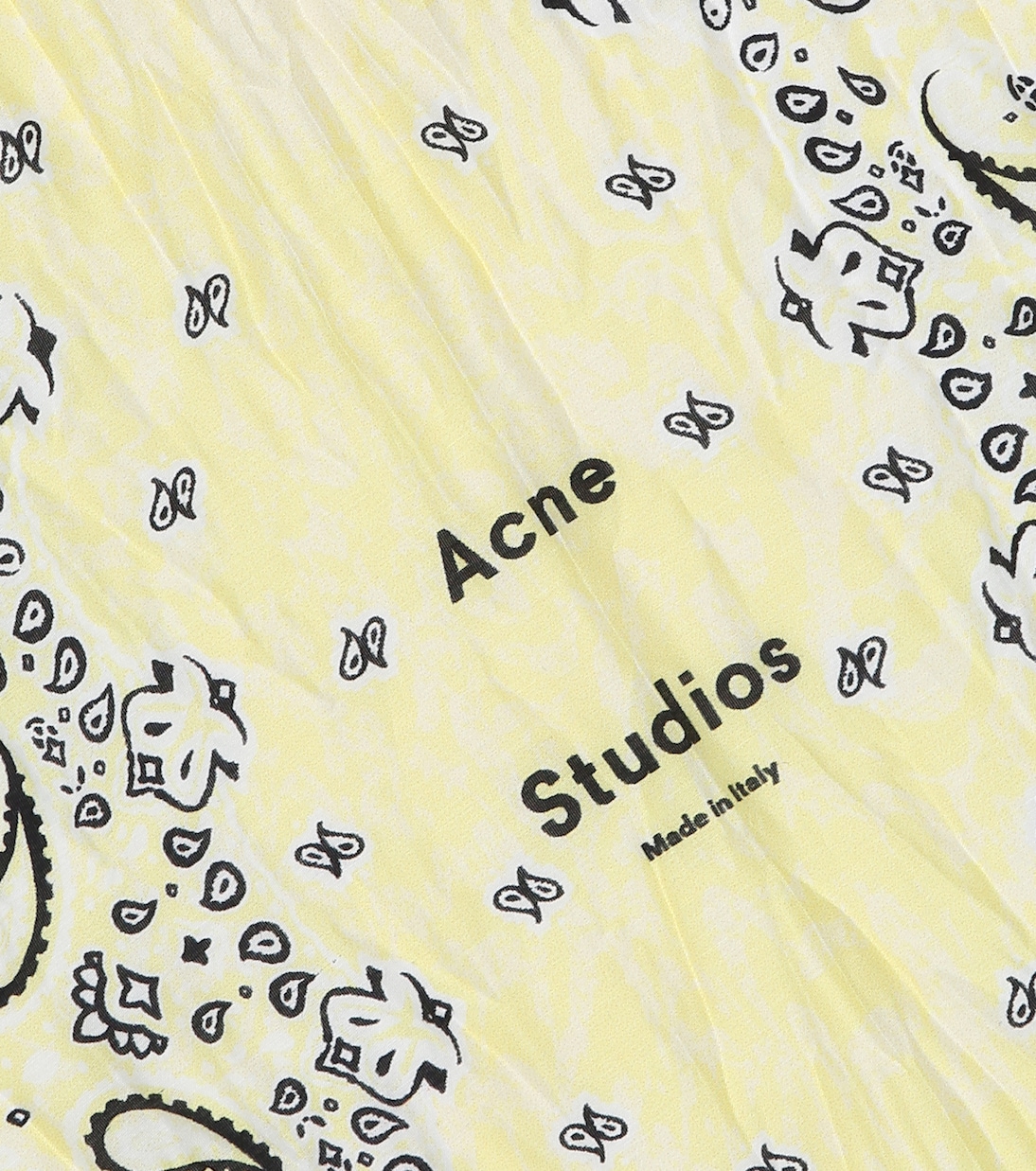 Tuch aus Baumwolle und Seide | Acne Studios