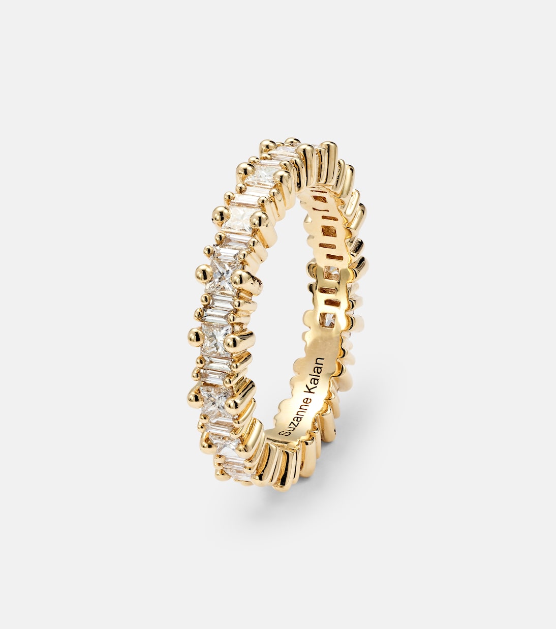 Anello SUZANNE KALAN Fireworks in oro 18kt con diamanti, stile giovane e chic