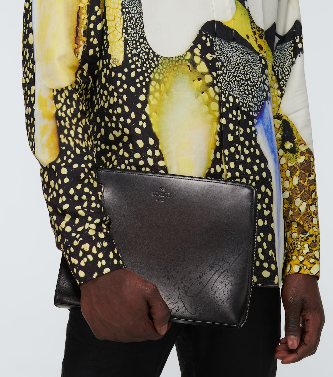Nino Volume leather pouch | Berluti