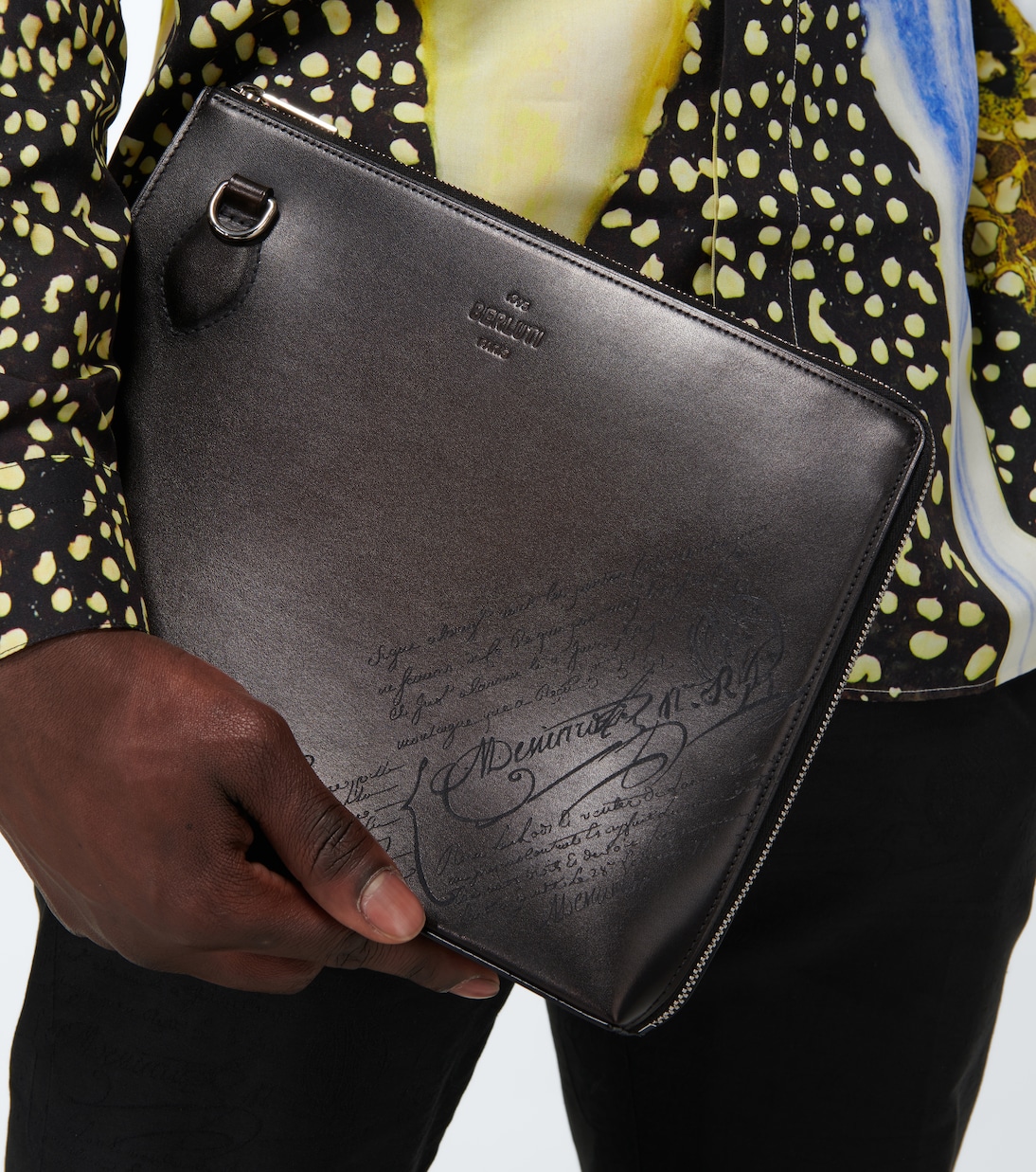 Nino Volume leather pouch | Berluti