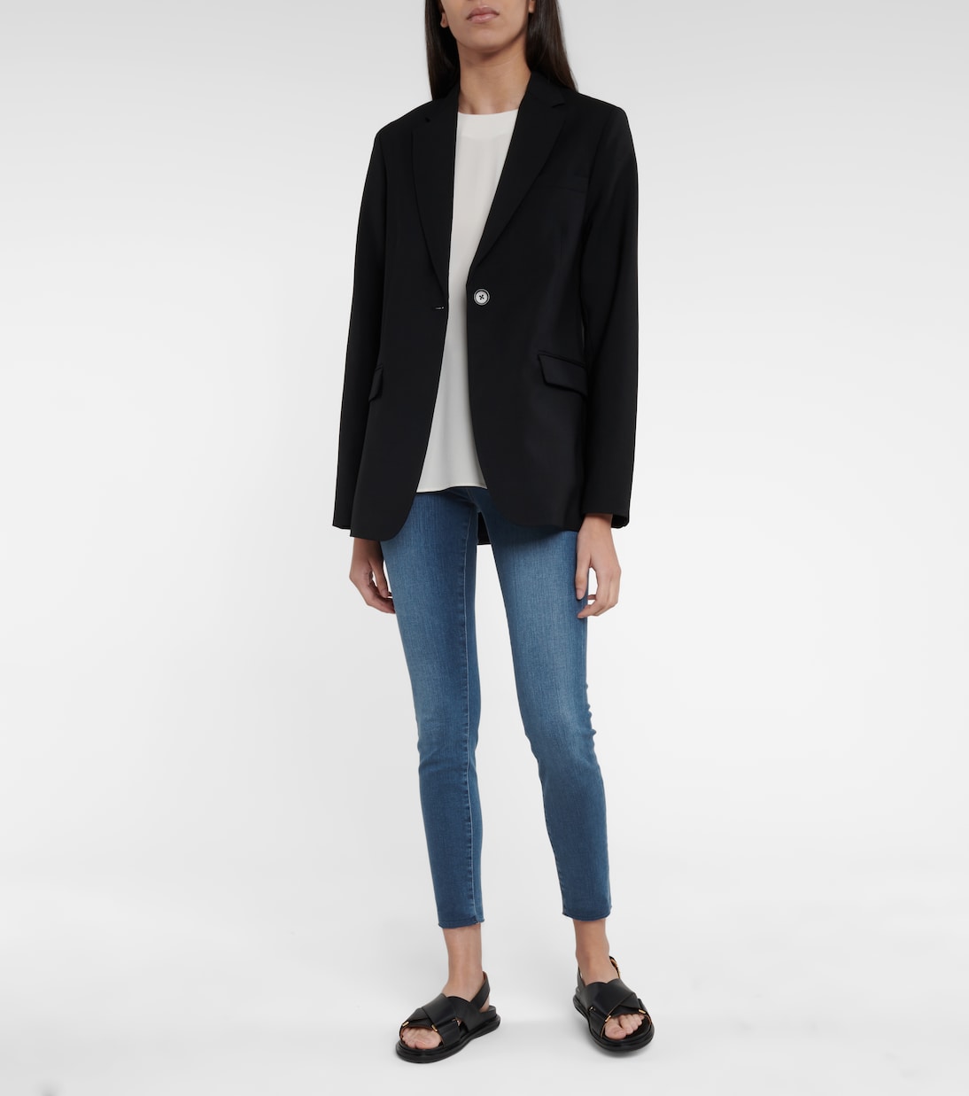 Le High cropped skinny jeans | Frame