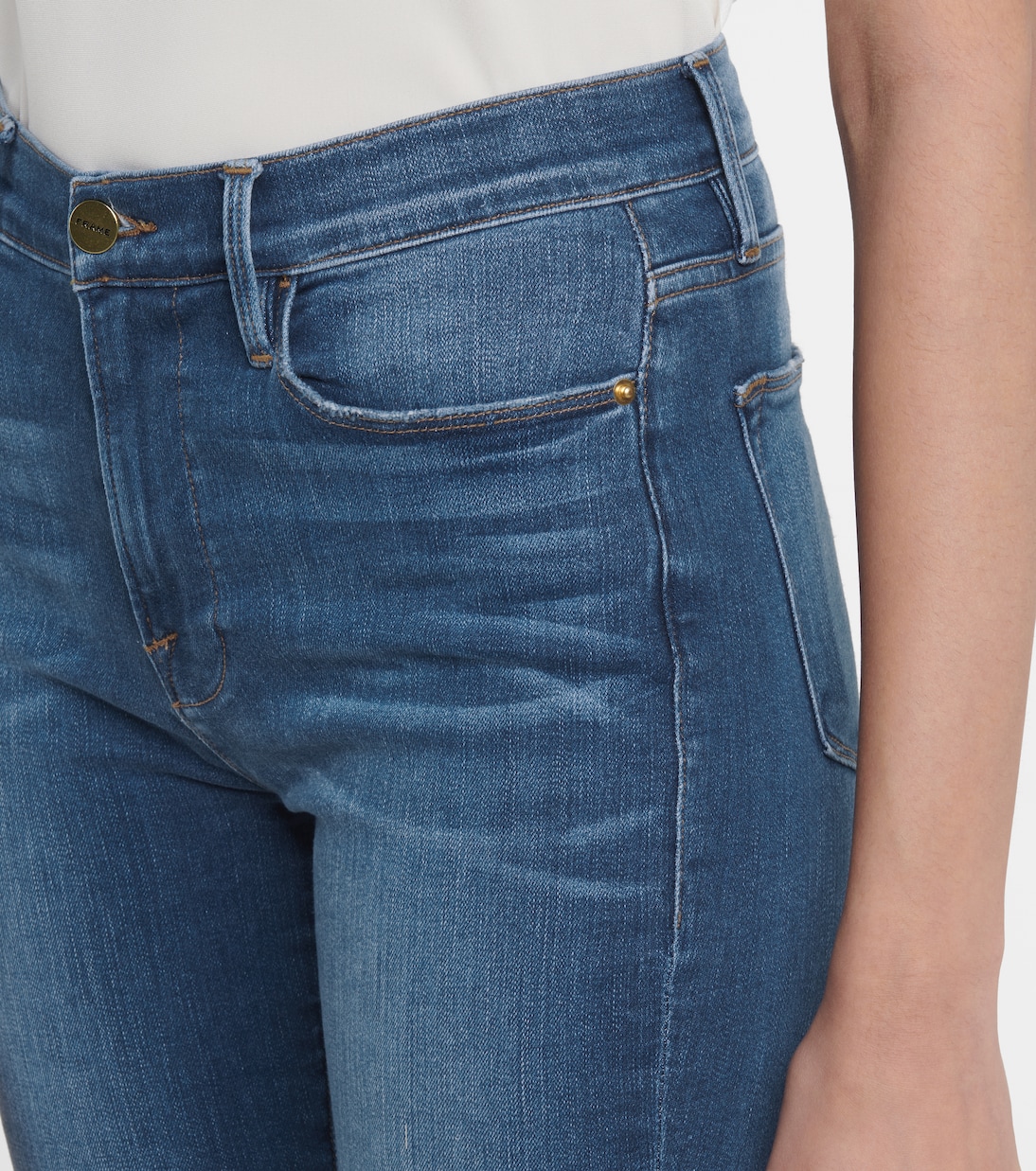 Le High cropped skinny jeans | Frame