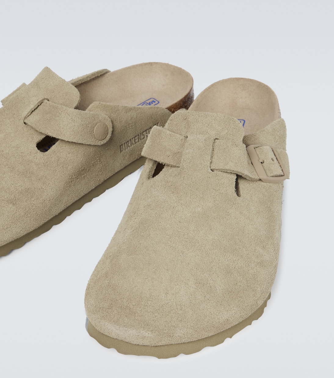 Slippers Boston SFB aus Veloursleder | Birkenstock