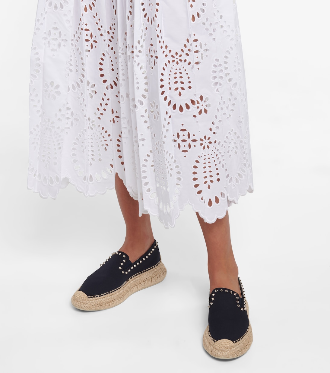 Espasneak studded flatform espadrilles | Christian Louboutin
