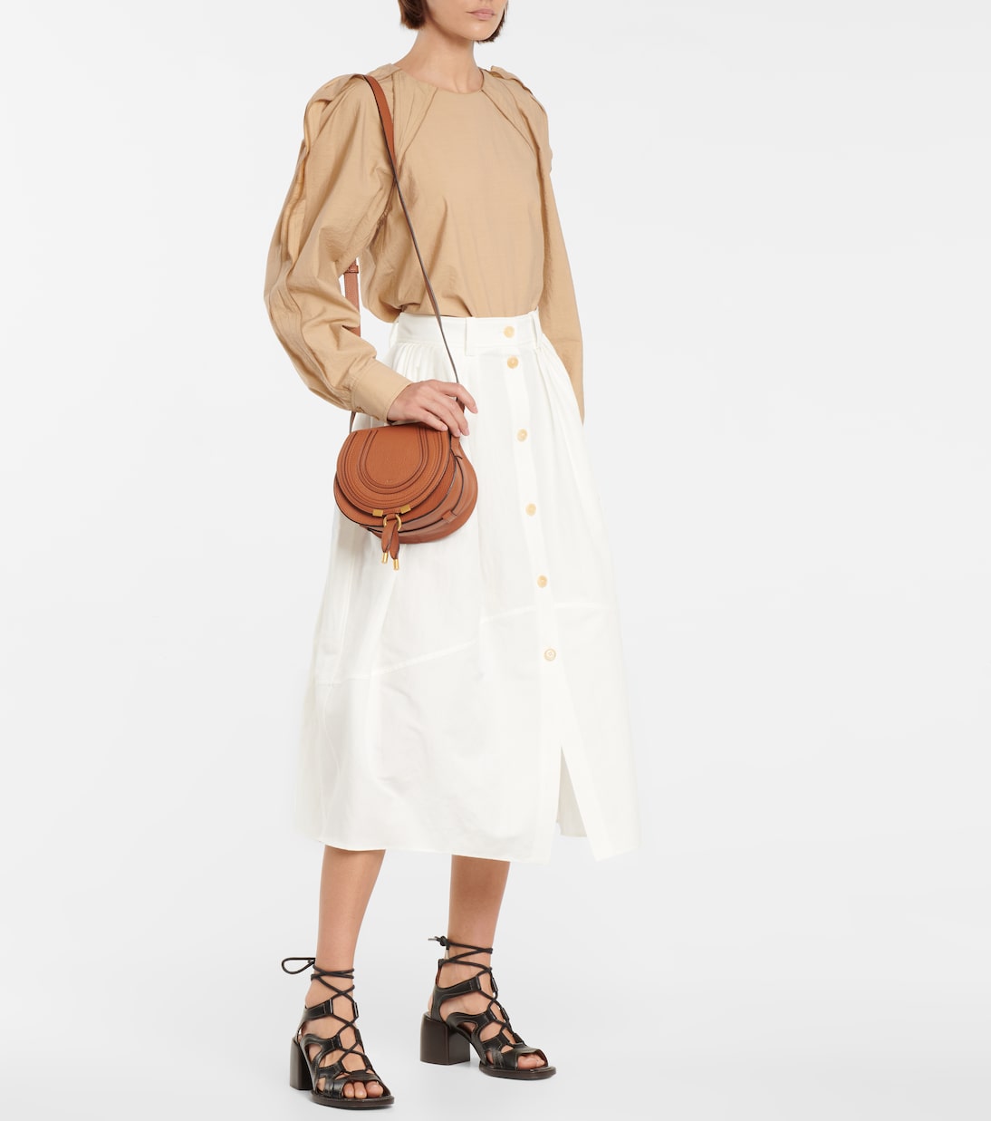 Borsa a spalla Marcie Mini in pelle | Chloé