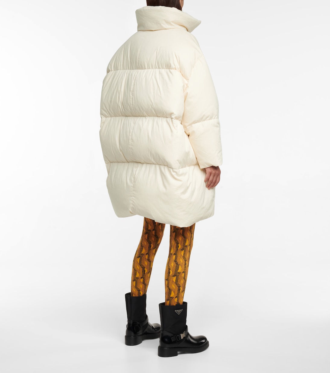 Piumino oversize in cotone | Prada