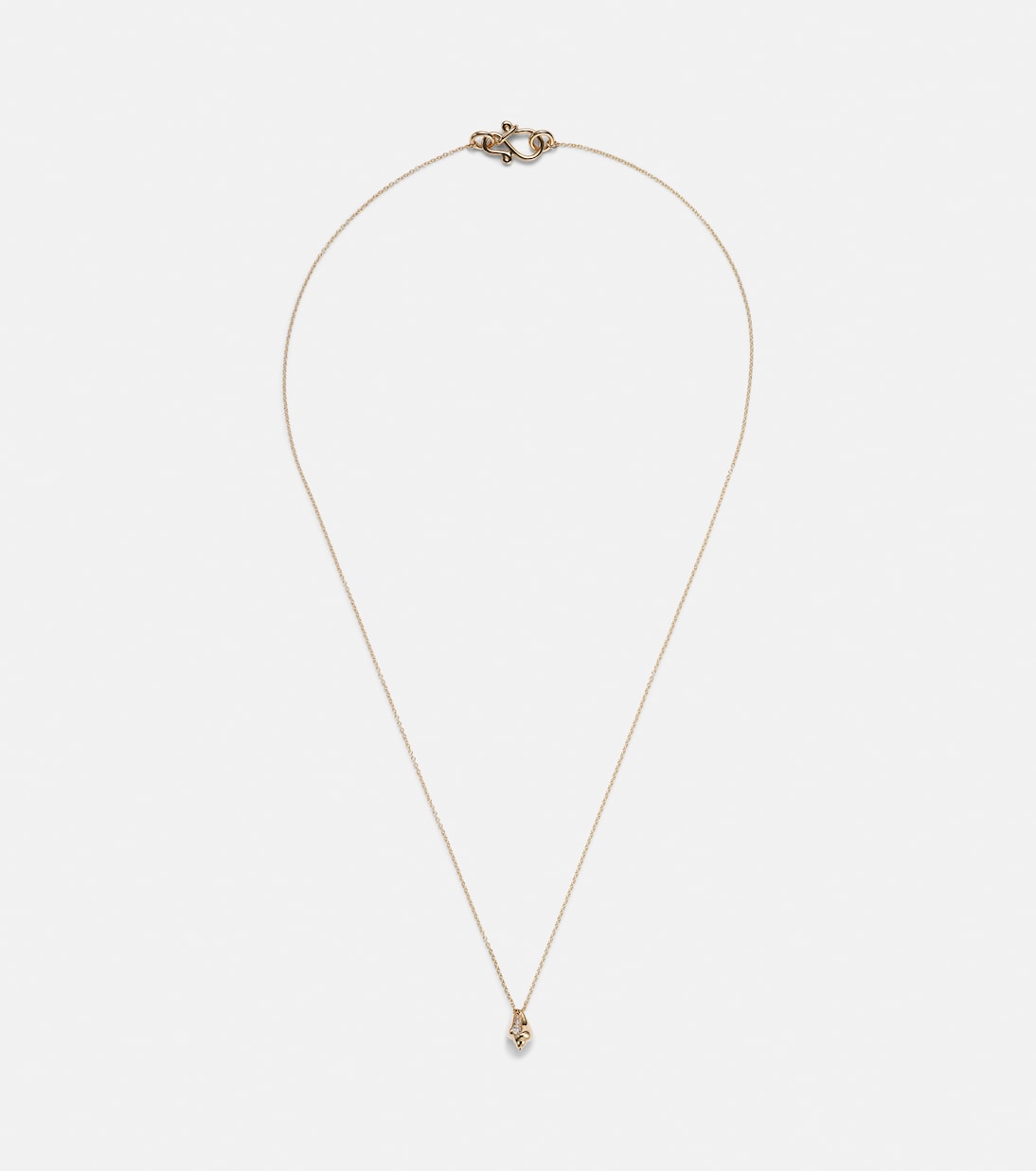 Collana in oro giallo 18kt Conque D'or con diamanti di SOPHIE BILLE BRAHE, gioiello chic per giovani trendsetter