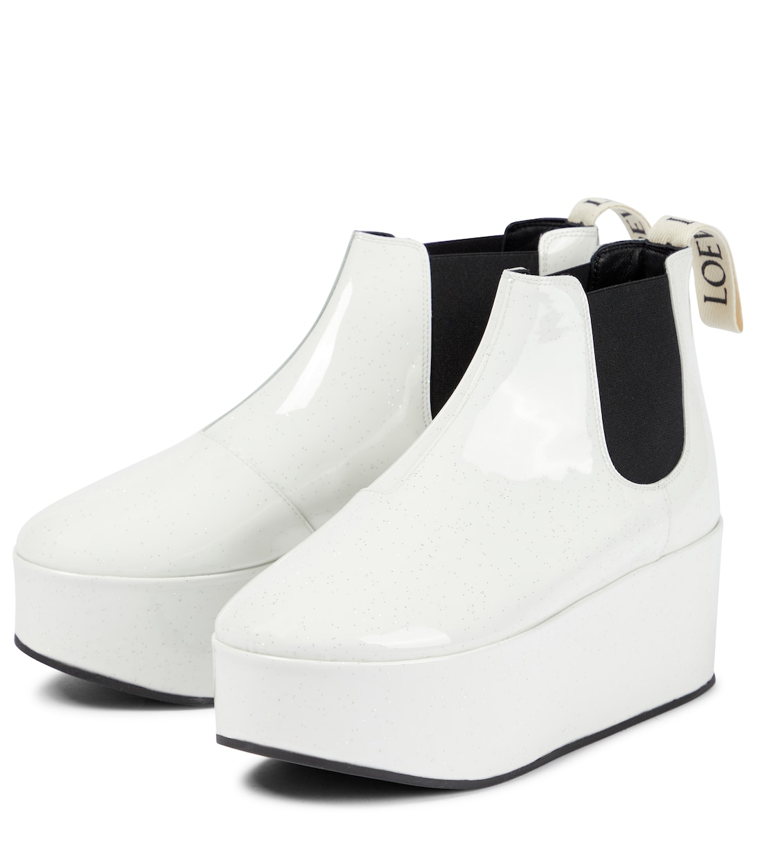 Bottines Chelsea à plateforme en cuir | Loewe