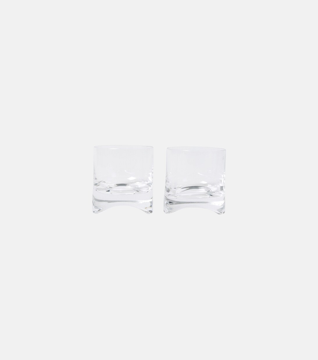 Arch set of 2 whiskey glasses | Nude