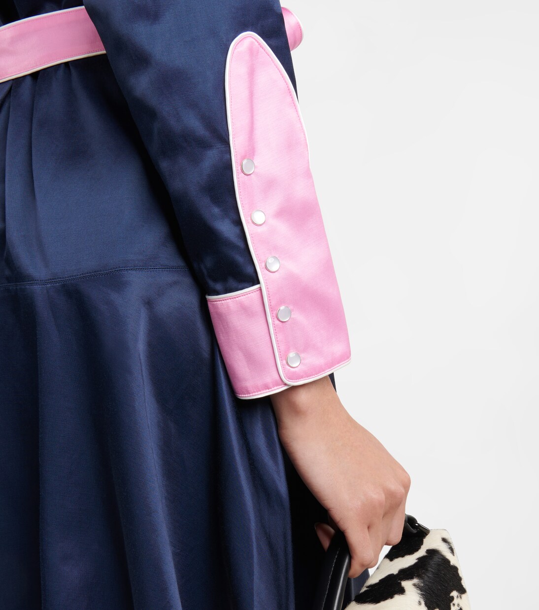Embroidered satin minidress | Kenzo