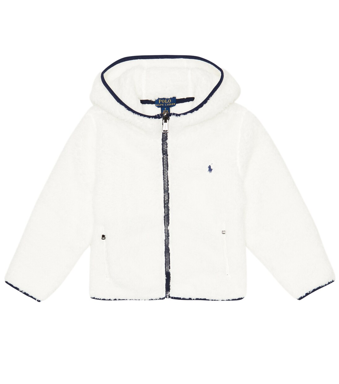 Ralph lauren white fleece shop