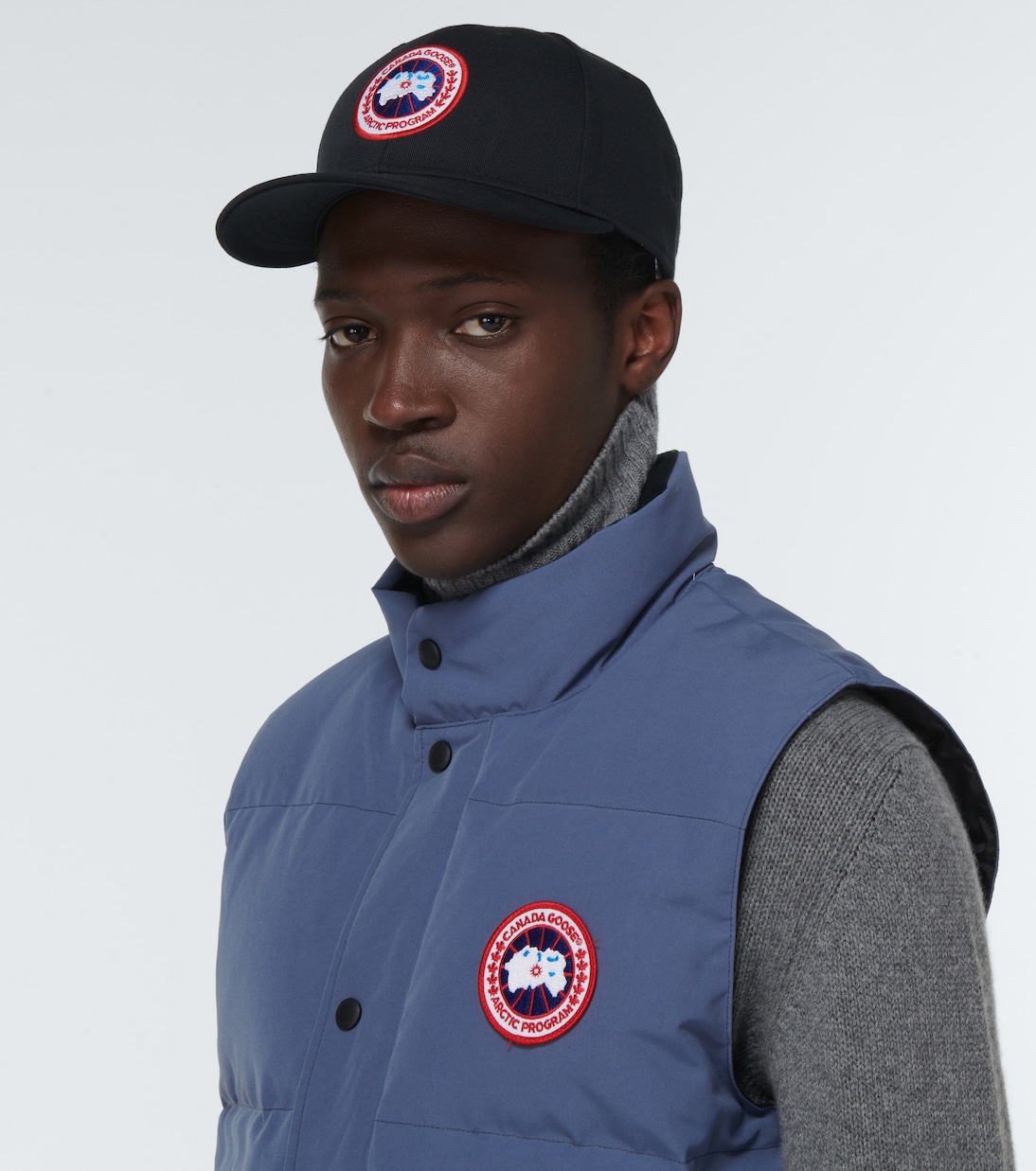 Casquette Arctic Disc en noir Canada Goose Mytheresa