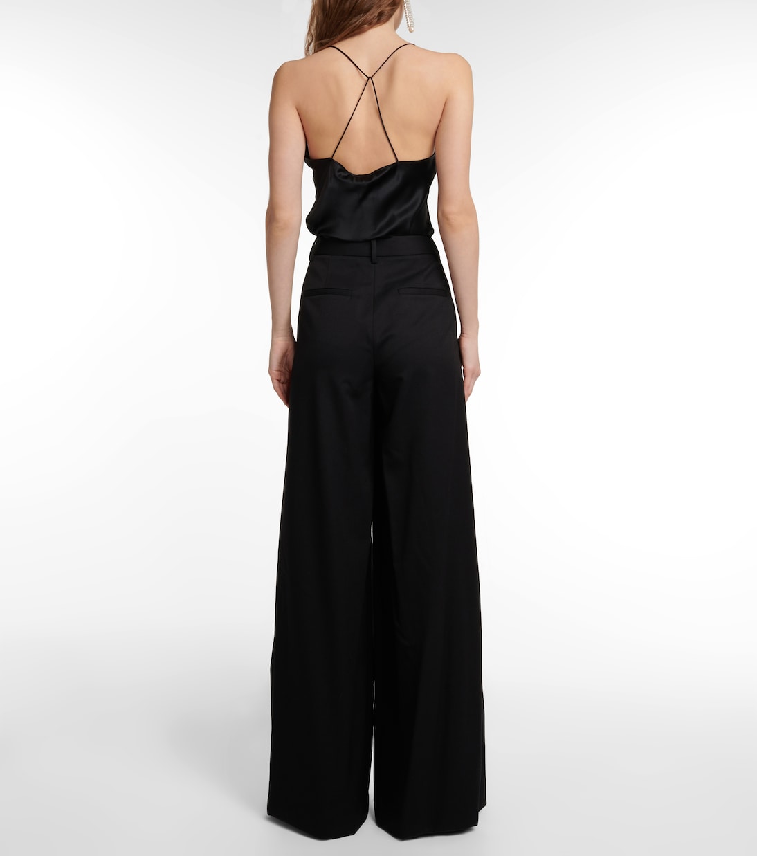 Pantalon ample Dillon en laine vierge | Nili Lotan