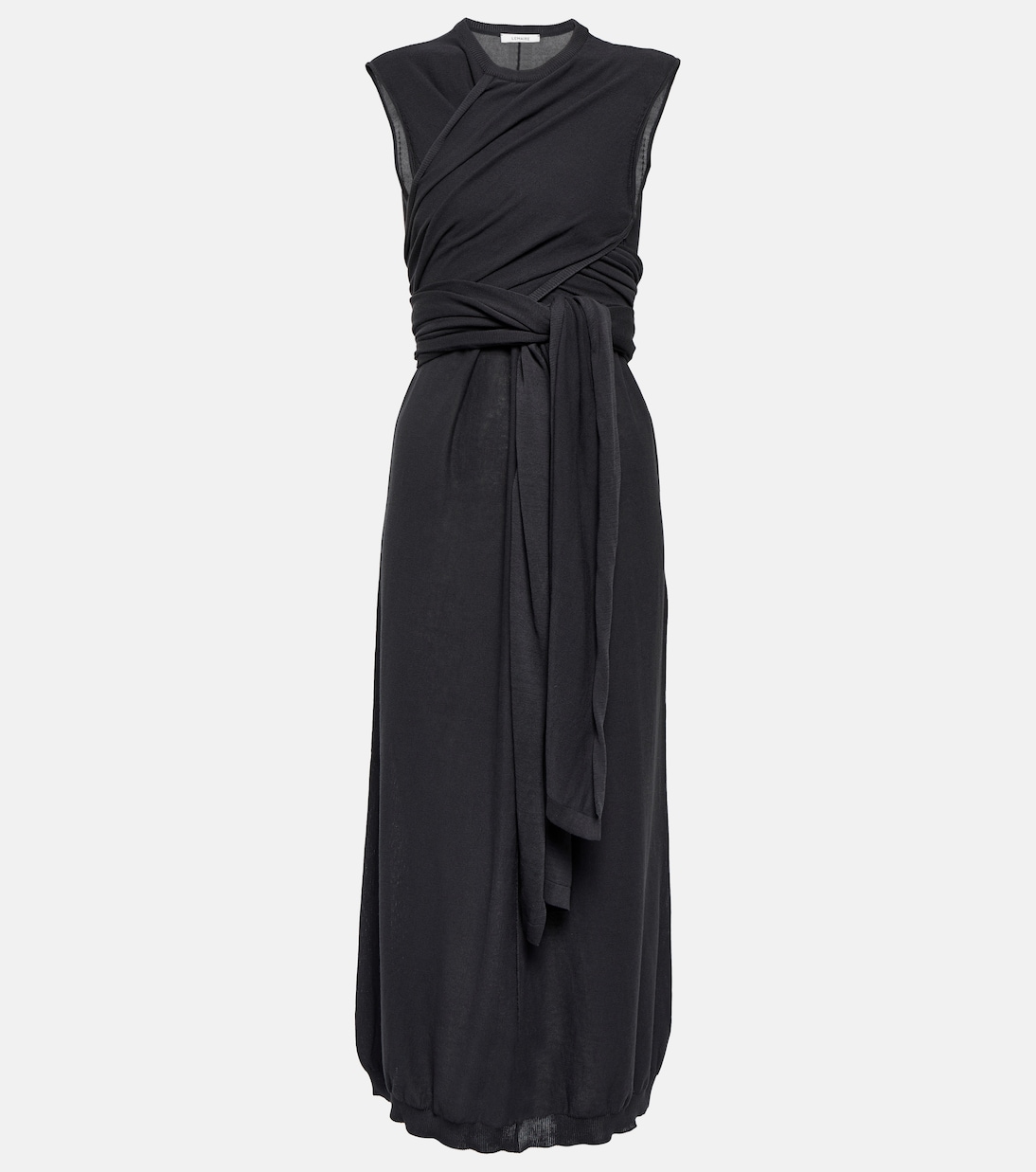 Cotton crêpe midi dress | Lemaire