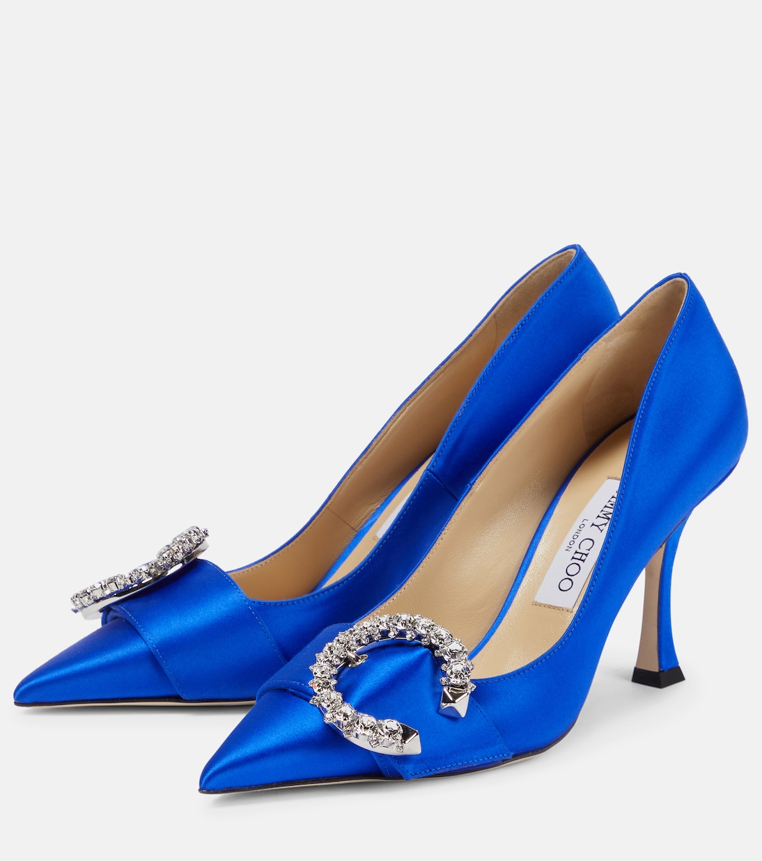 Pumps Melva 90 in raso | Jimmy Choo