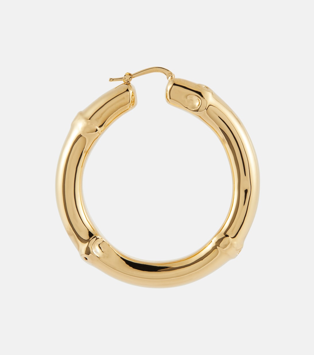Orecchini a cerchio Bamboo | Jil Sander
