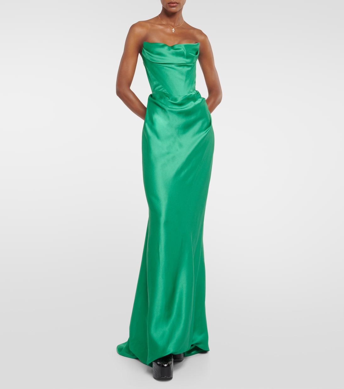 Robe longue en satin | Vivienne Westwood