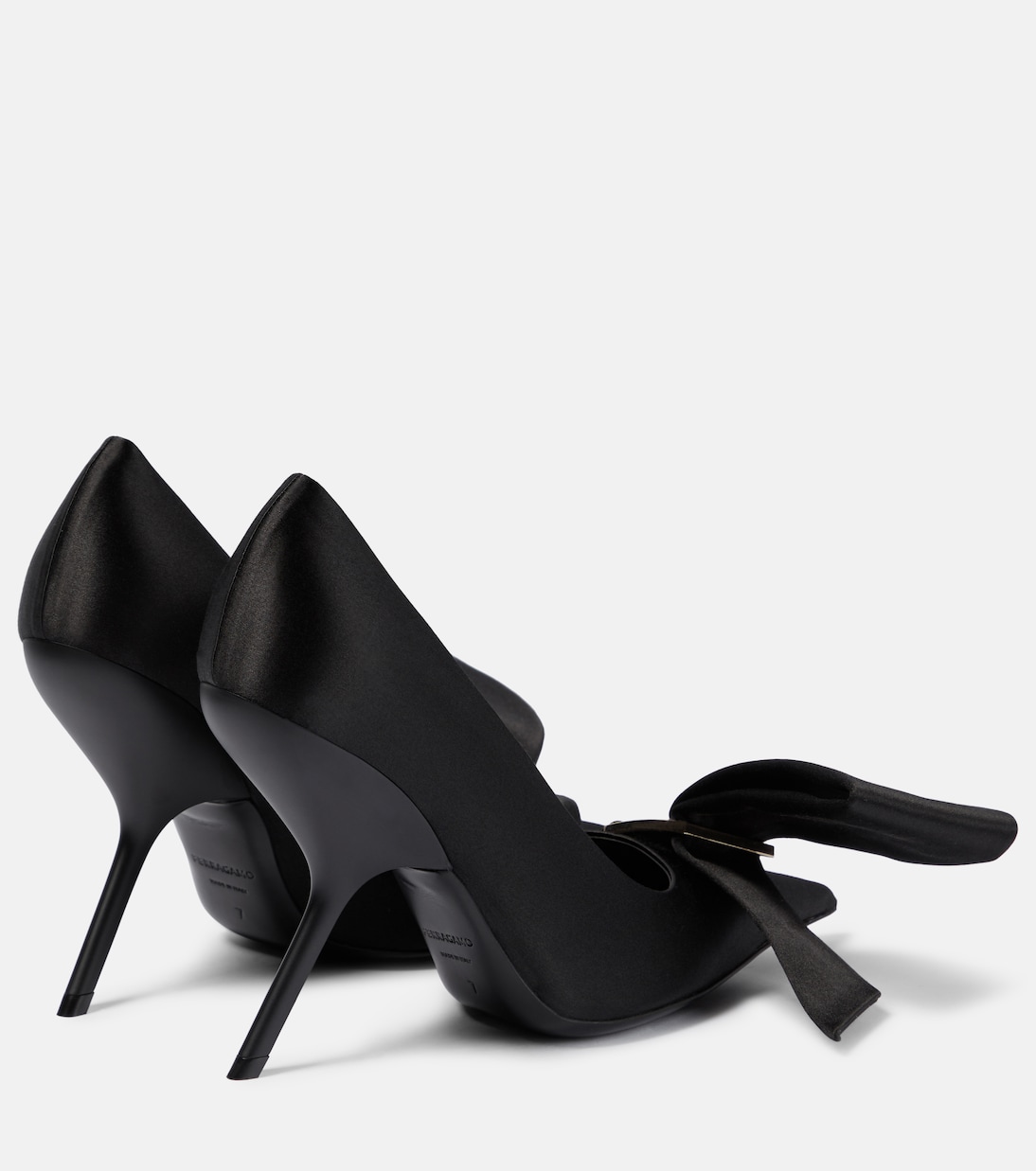 Verzierte Pumps Erica aus Satin | Ferragamo