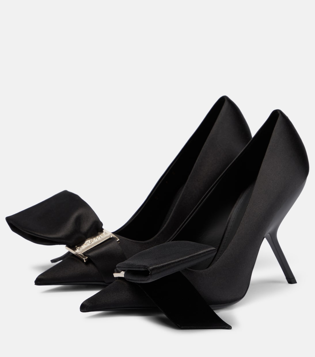 Verzierte Pumps Erica aus Satin | Ferragamo