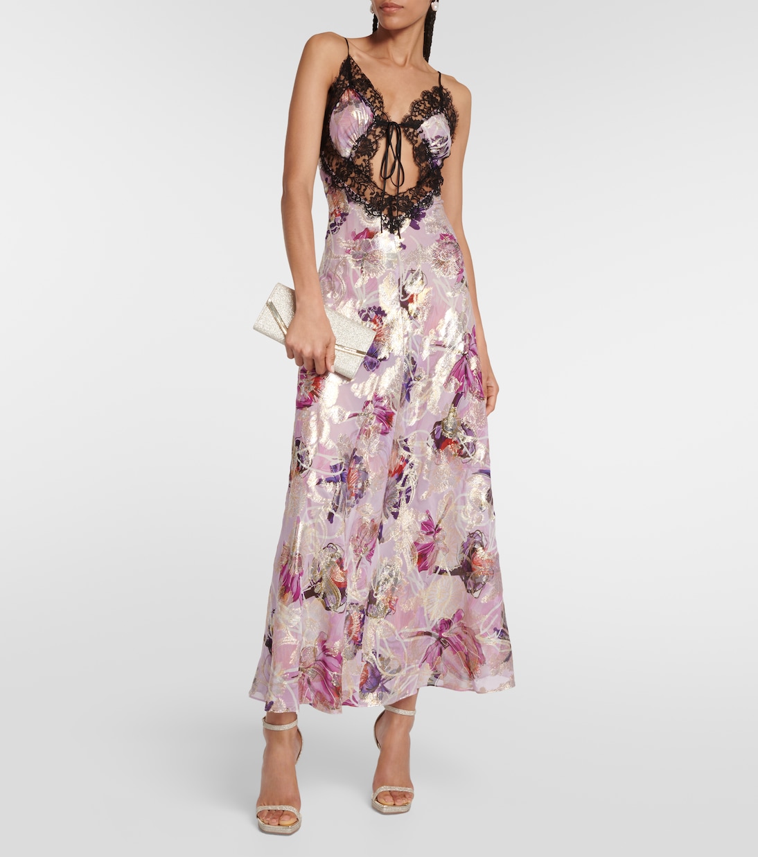 Verzierte Sandalen Alva 120 aus Leder | Jimmy Choo