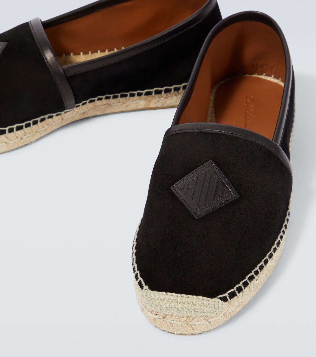 Espadrilles à nœud en cuir | Ralph Lauren Purple Label