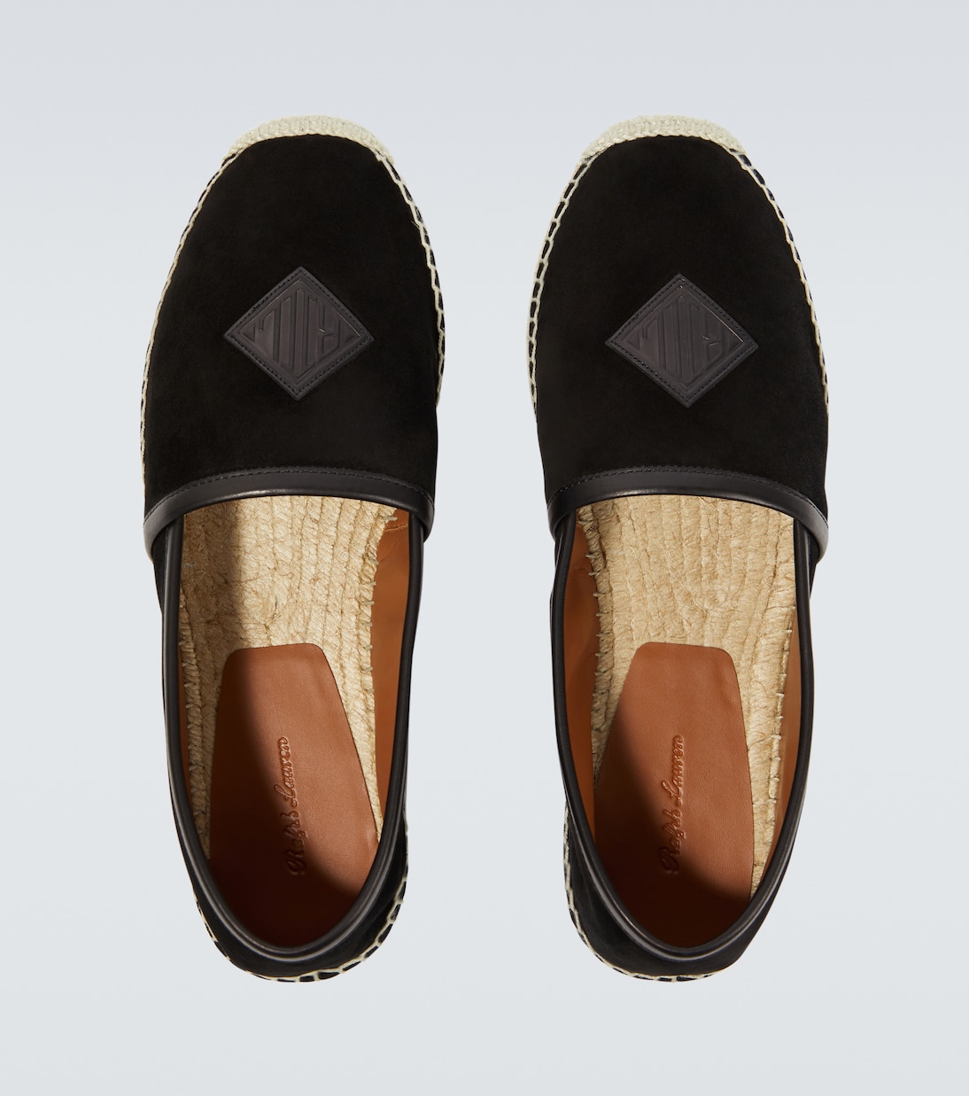 Espadrilles à nœud en cuir | Ralph Lauren Purple Label