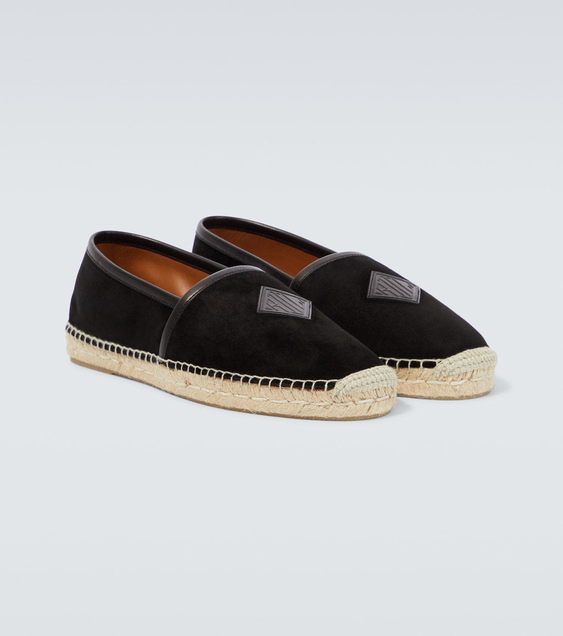 Espadrilles à nœud en cuir | Ralph Lauren Purple Label