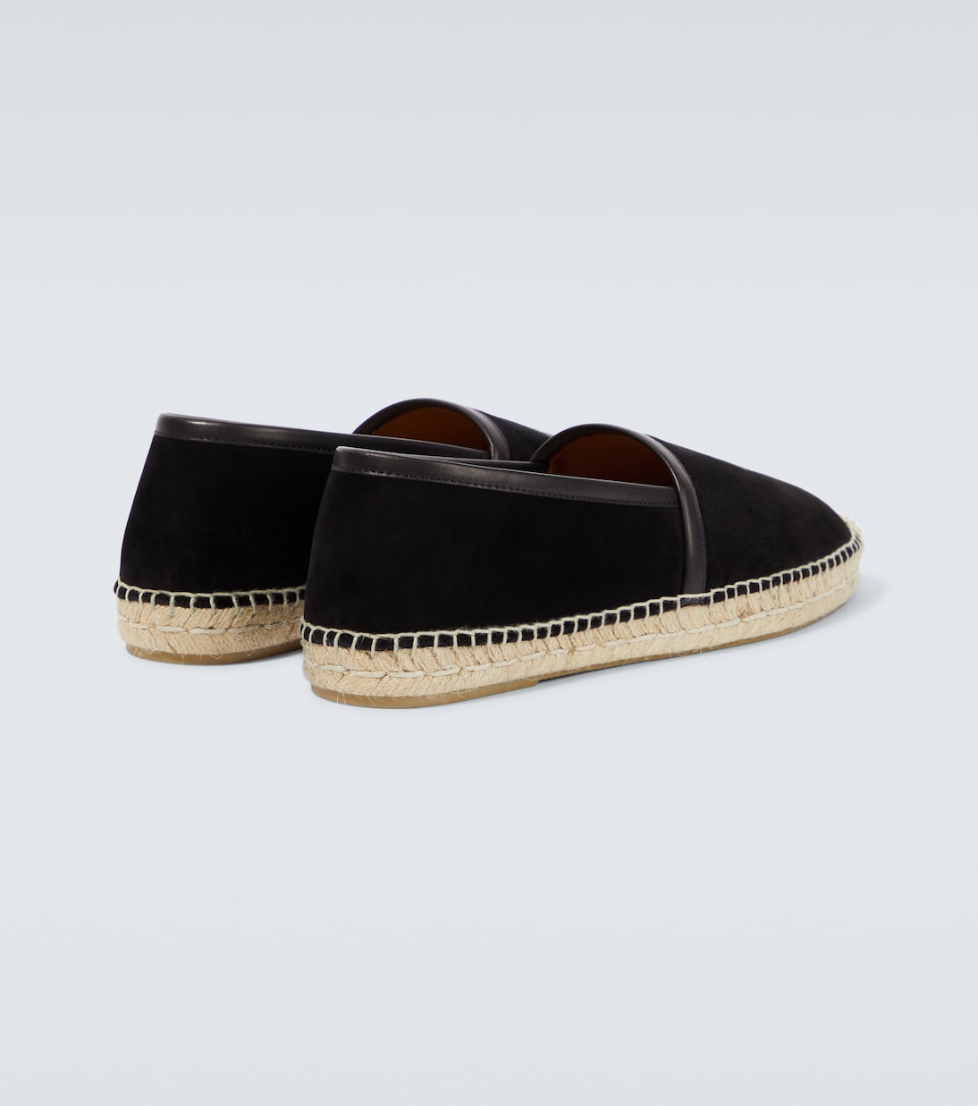 Espadrilles à nœud en cuir | Ralph Lauren Purple Label