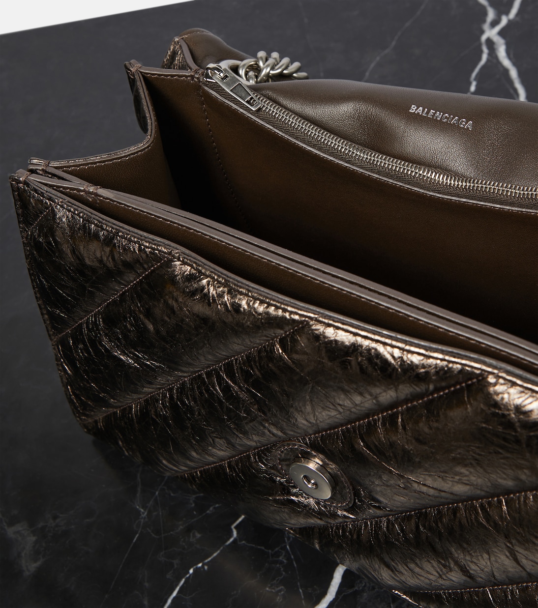 Borsa a spalla Crush in pelle | Balenciaga