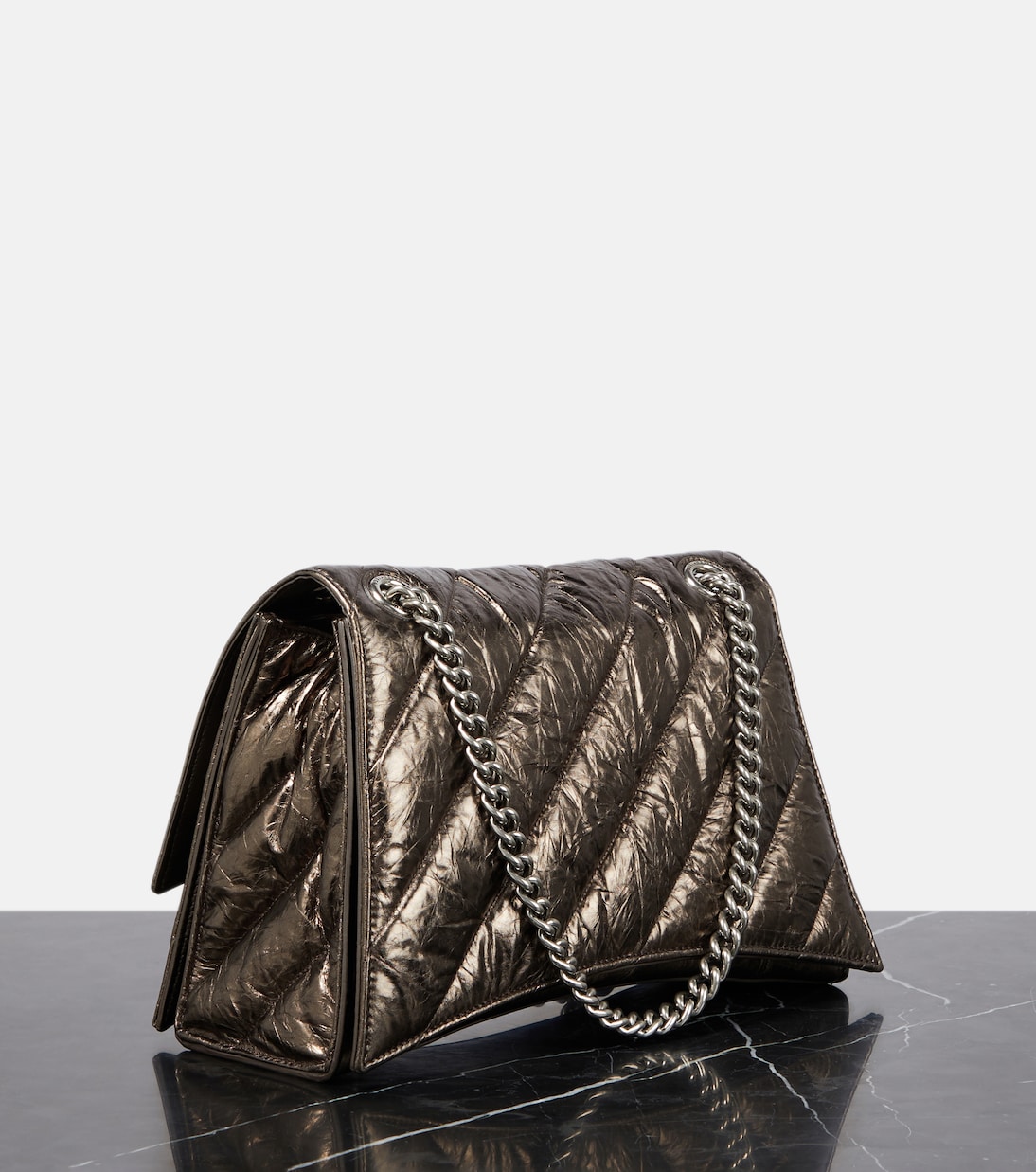 Borsa a spalla Crush in pelle | Balenciaga