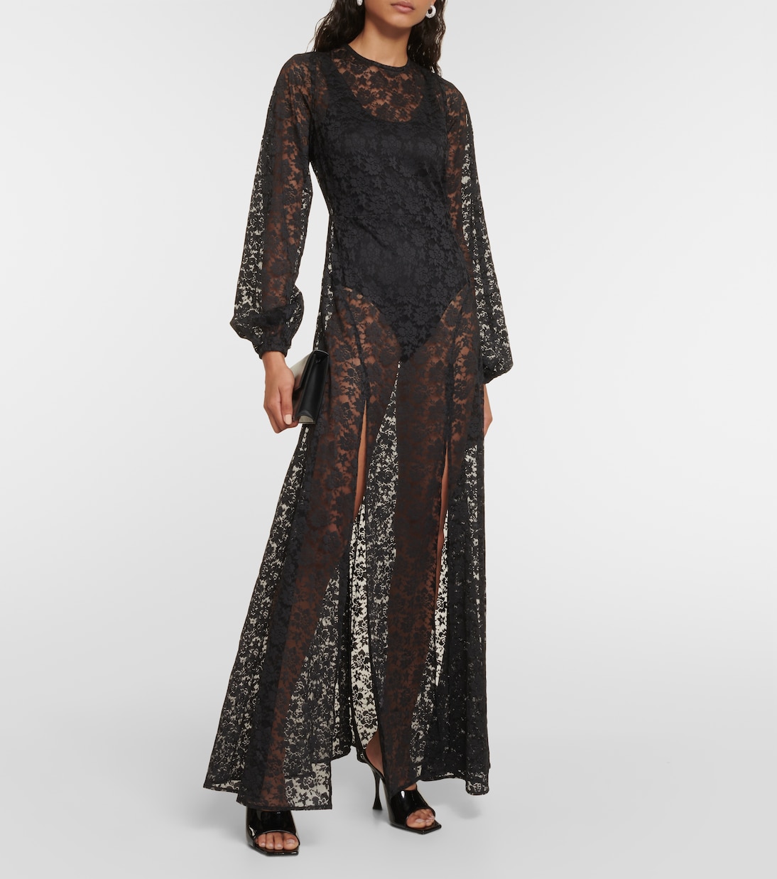 Maxikleid aus Spitze | Rotate