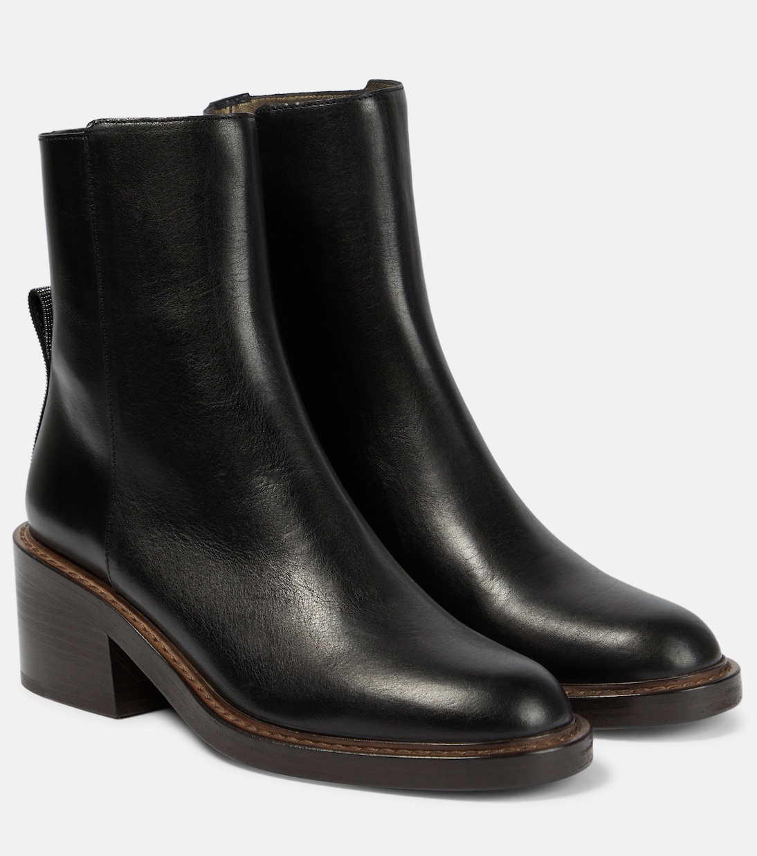 Stivaletti in pelle | Brunello Cucinelli