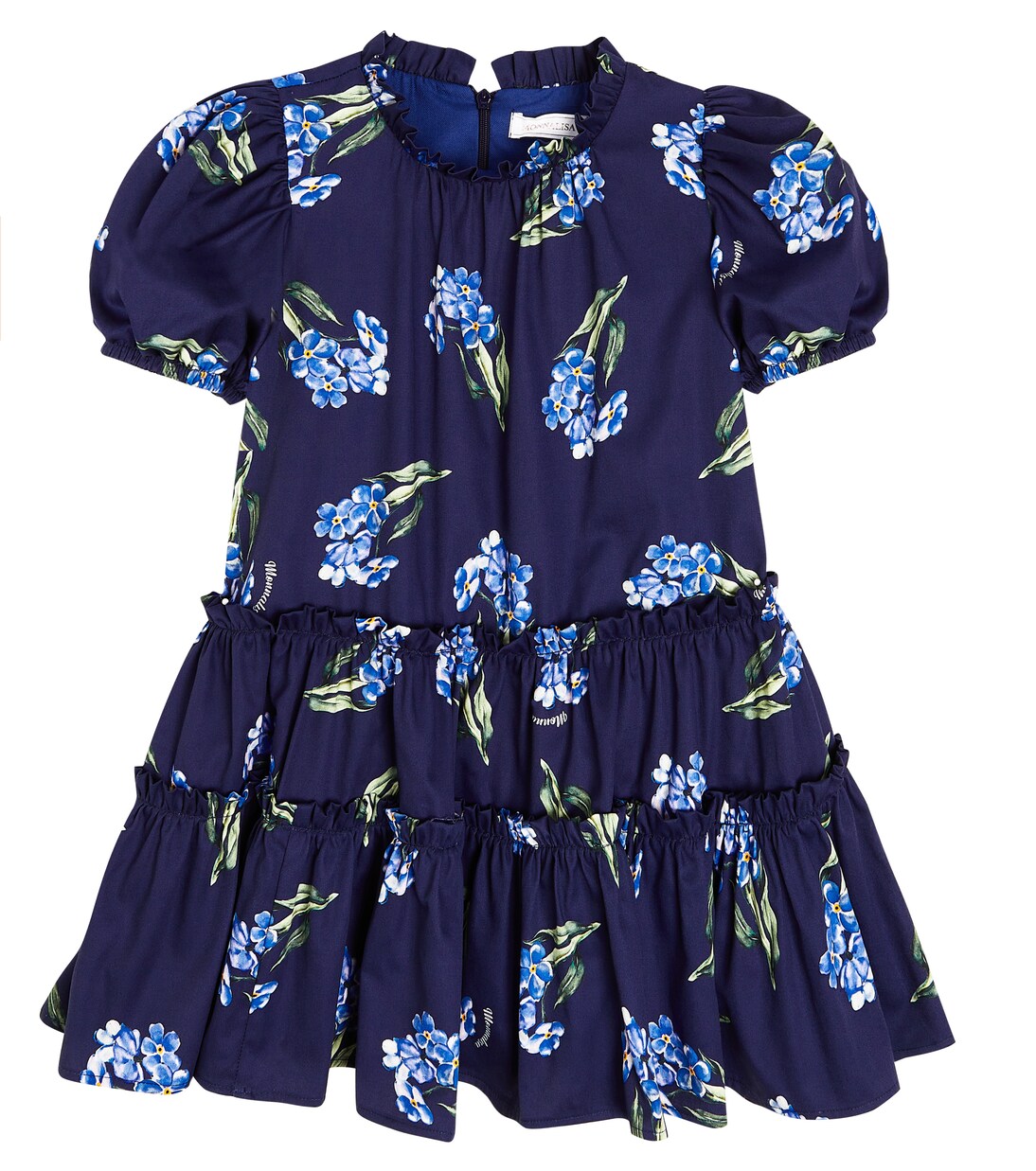 Robe en coton à fleurs | Monnalisa