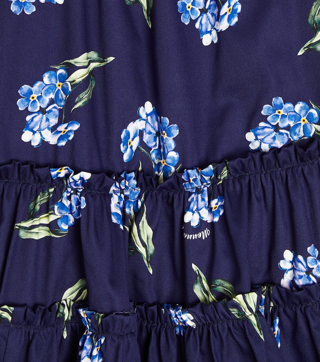 Robe en coton à fleurs | Monnalisa