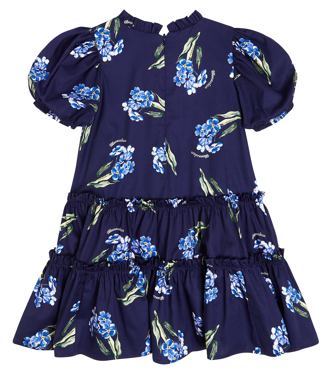 Robe en coton à fleurs | Monnalisa