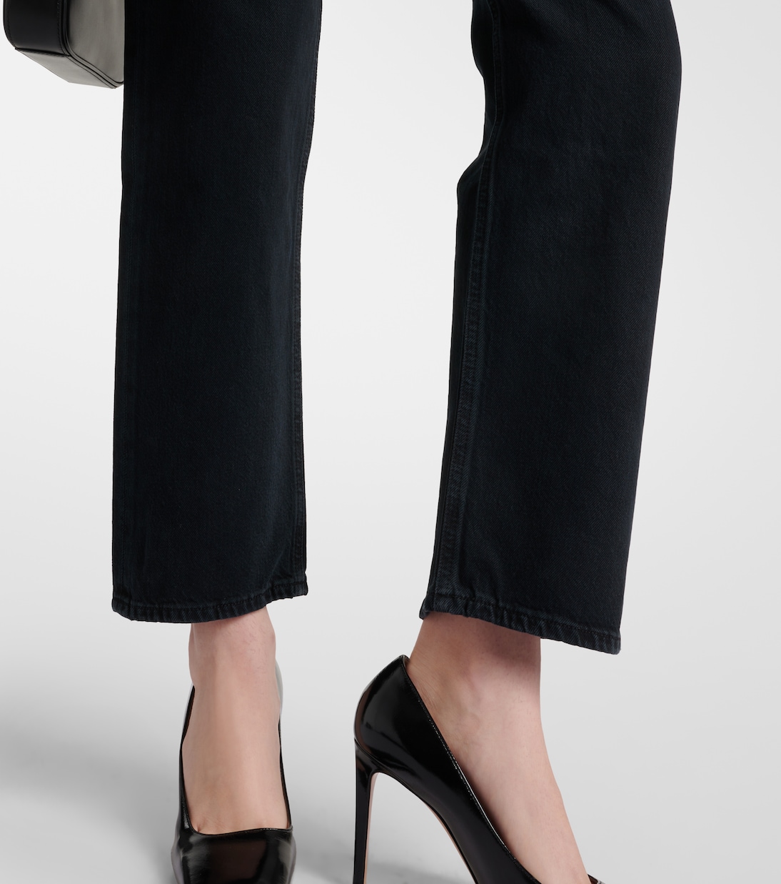 90's Pinch Waist high-rise straight jeans | Agolde