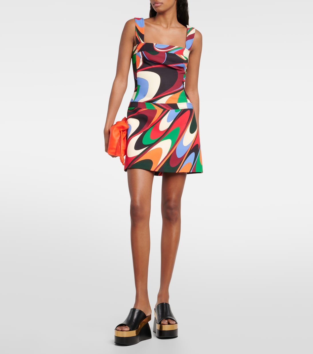 Onde jersey minidress | Pucci