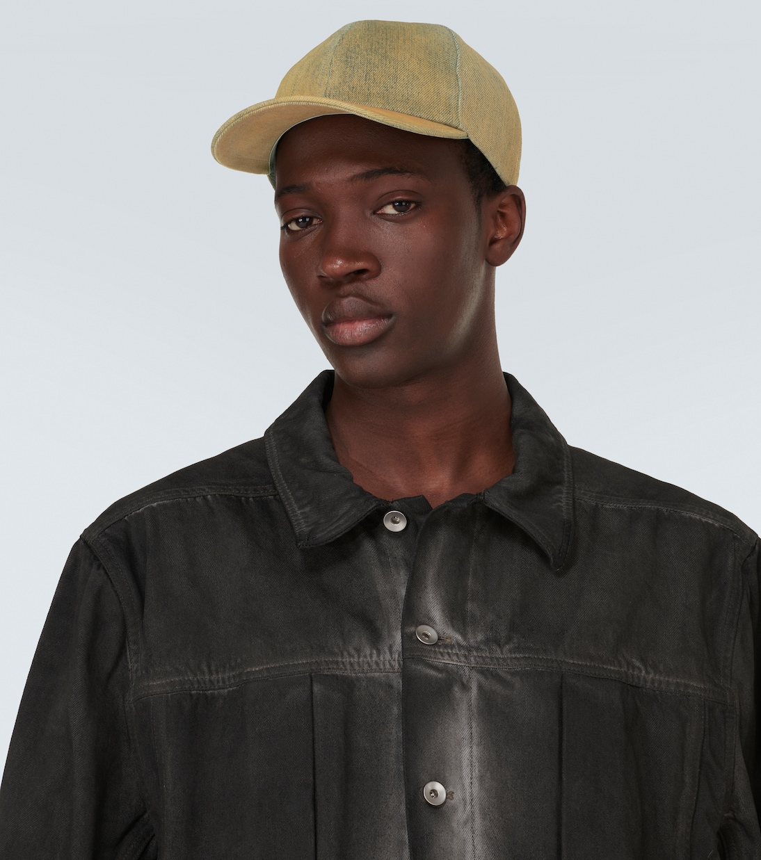 Cappello da baseball in denim | DRKSHDW by Rick Owens