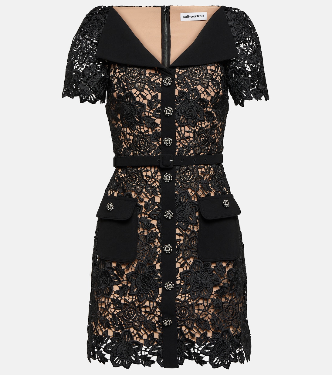 Lace minidress | Self-Portrait