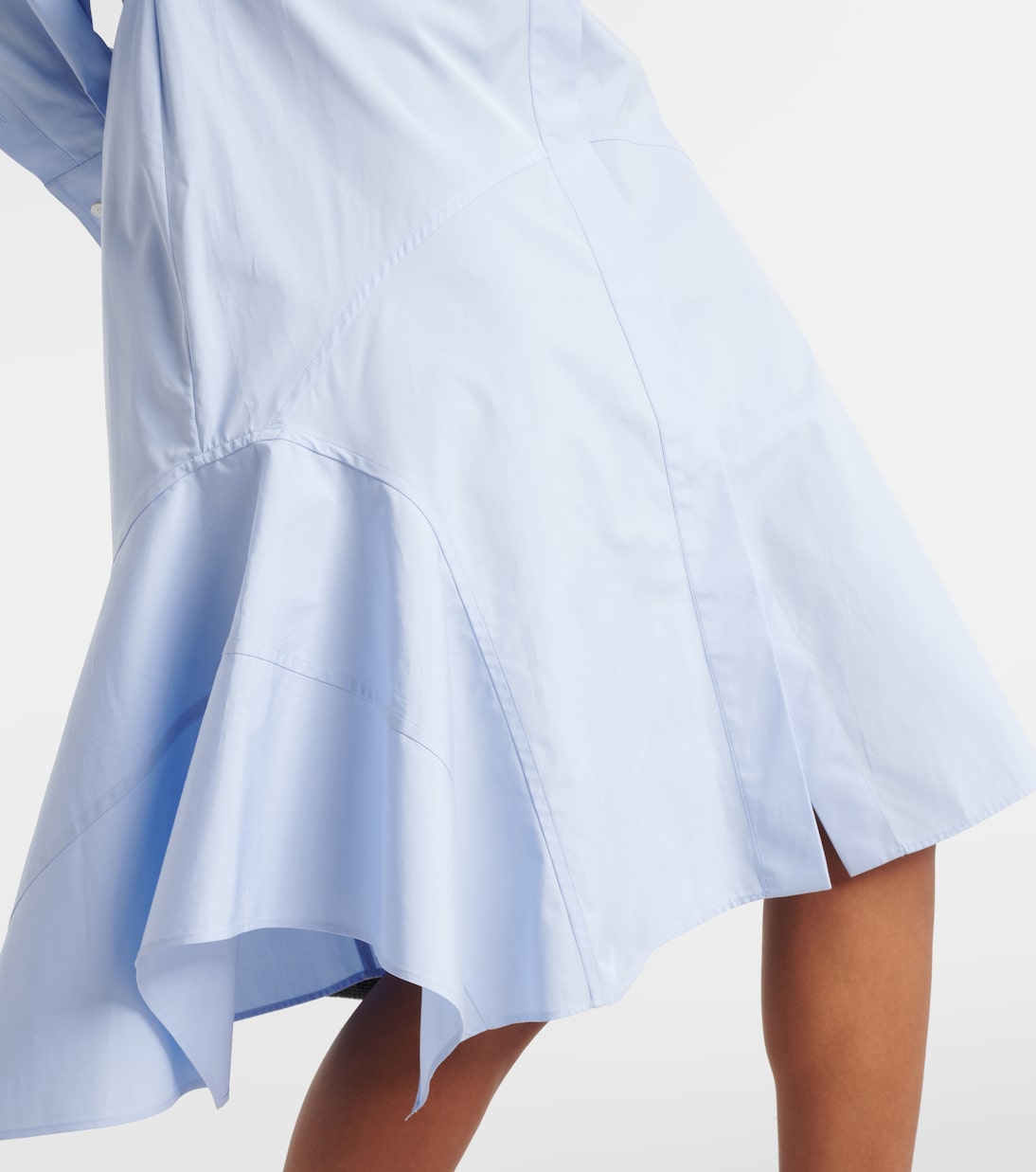 Vestido camisero de algodón | Stella McCartney